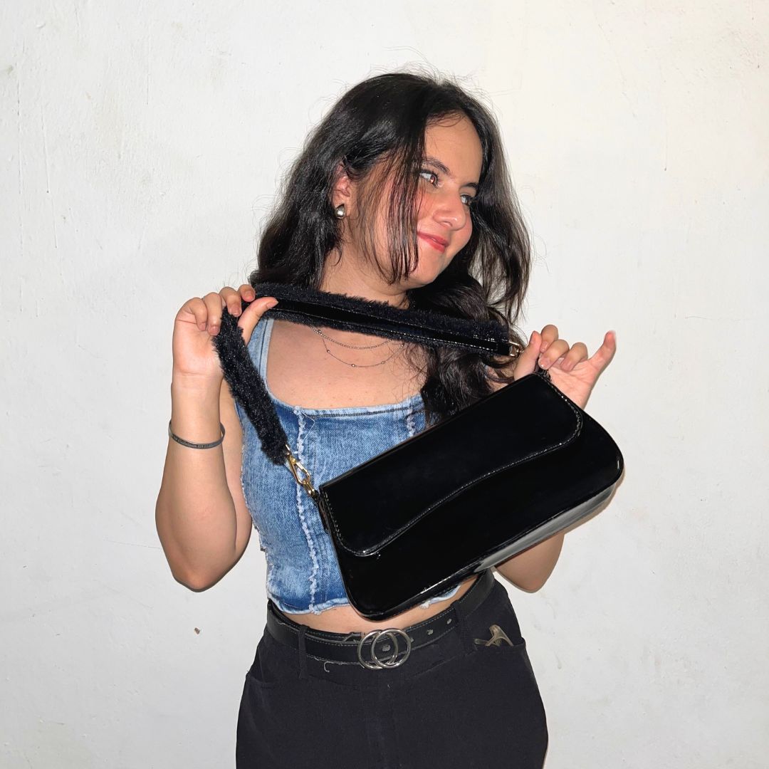 Not So Basic Baguette - Glossy Black