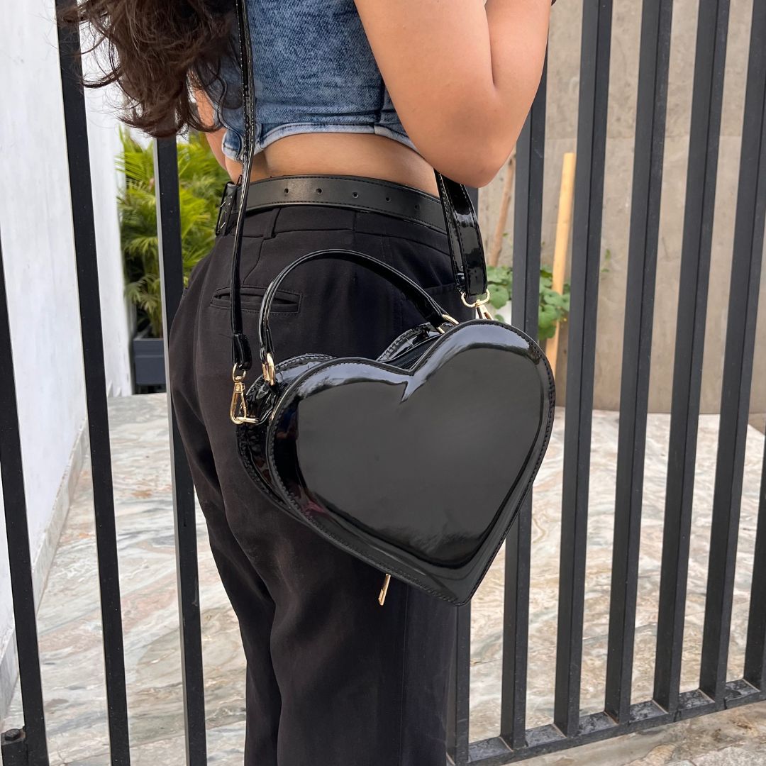 Adore Me Bag - Glossy Black