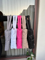 Pink Puffer Tote - D'claire