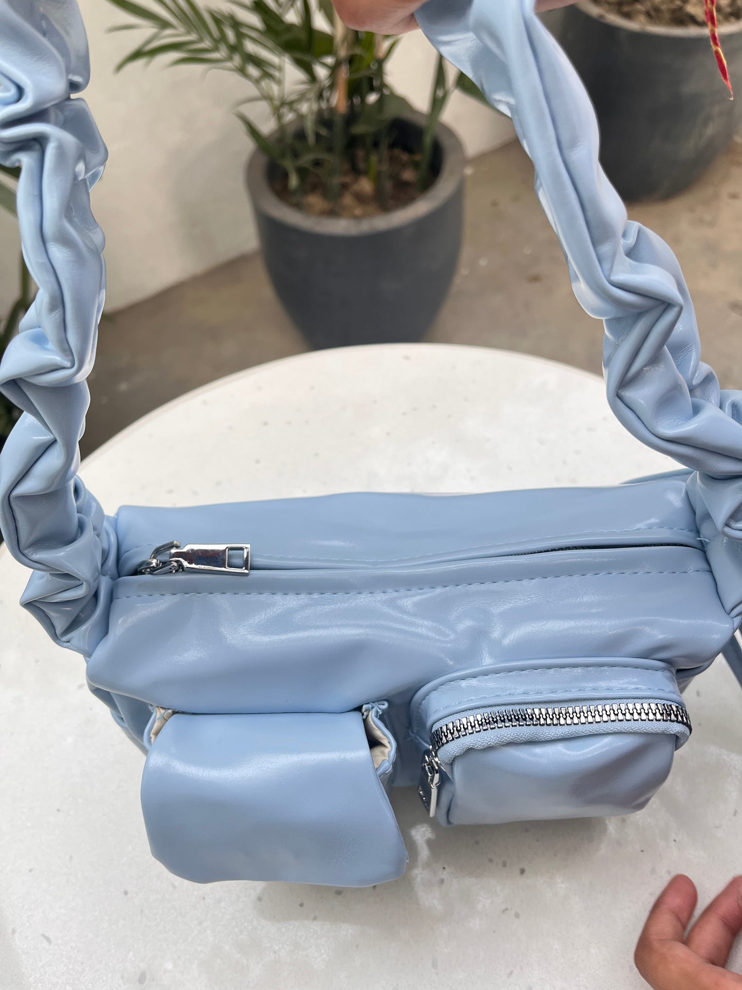 Celina Shoulder Bag - soft blue