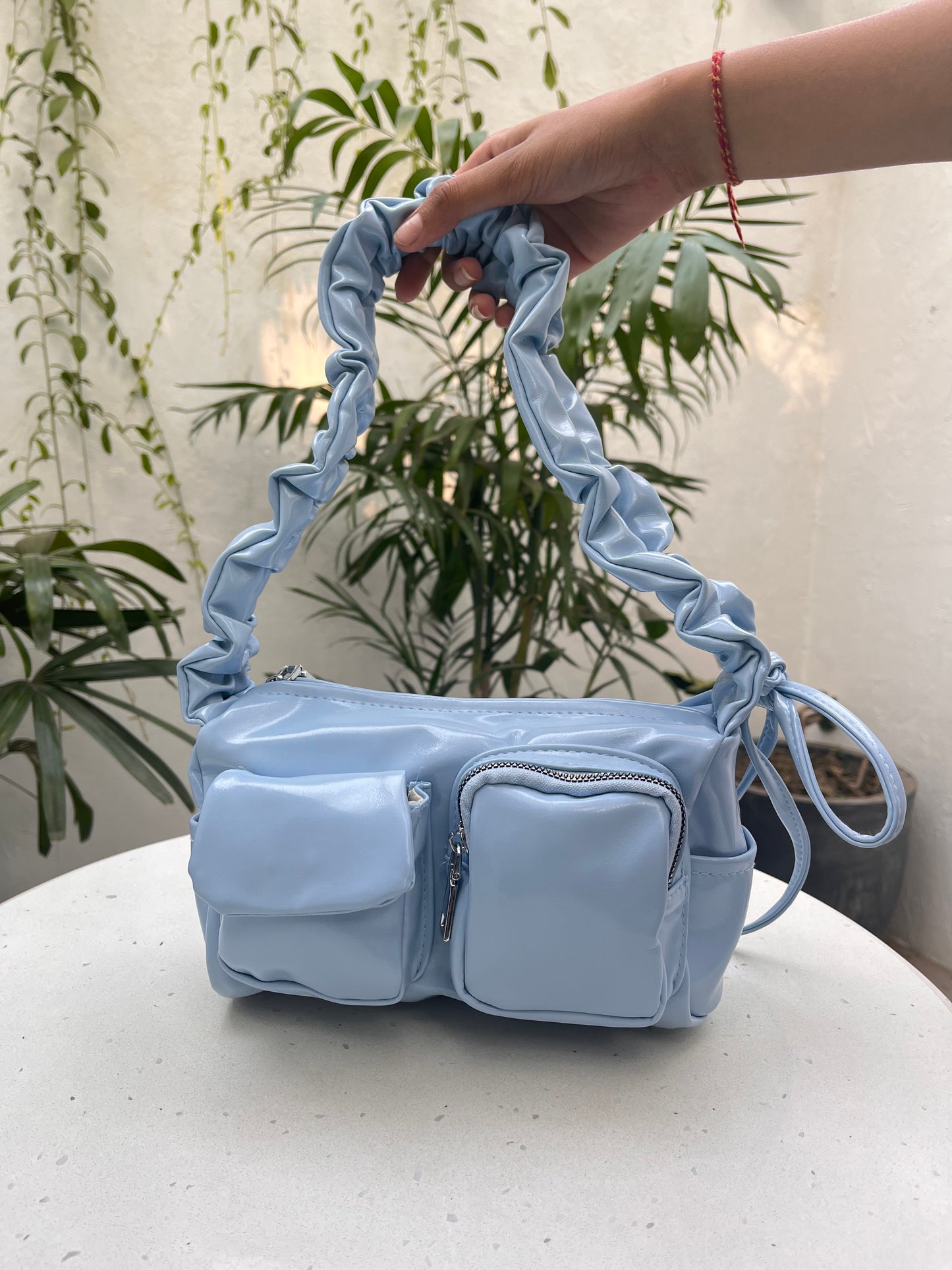 Celina Shoulder Bag - soft blue