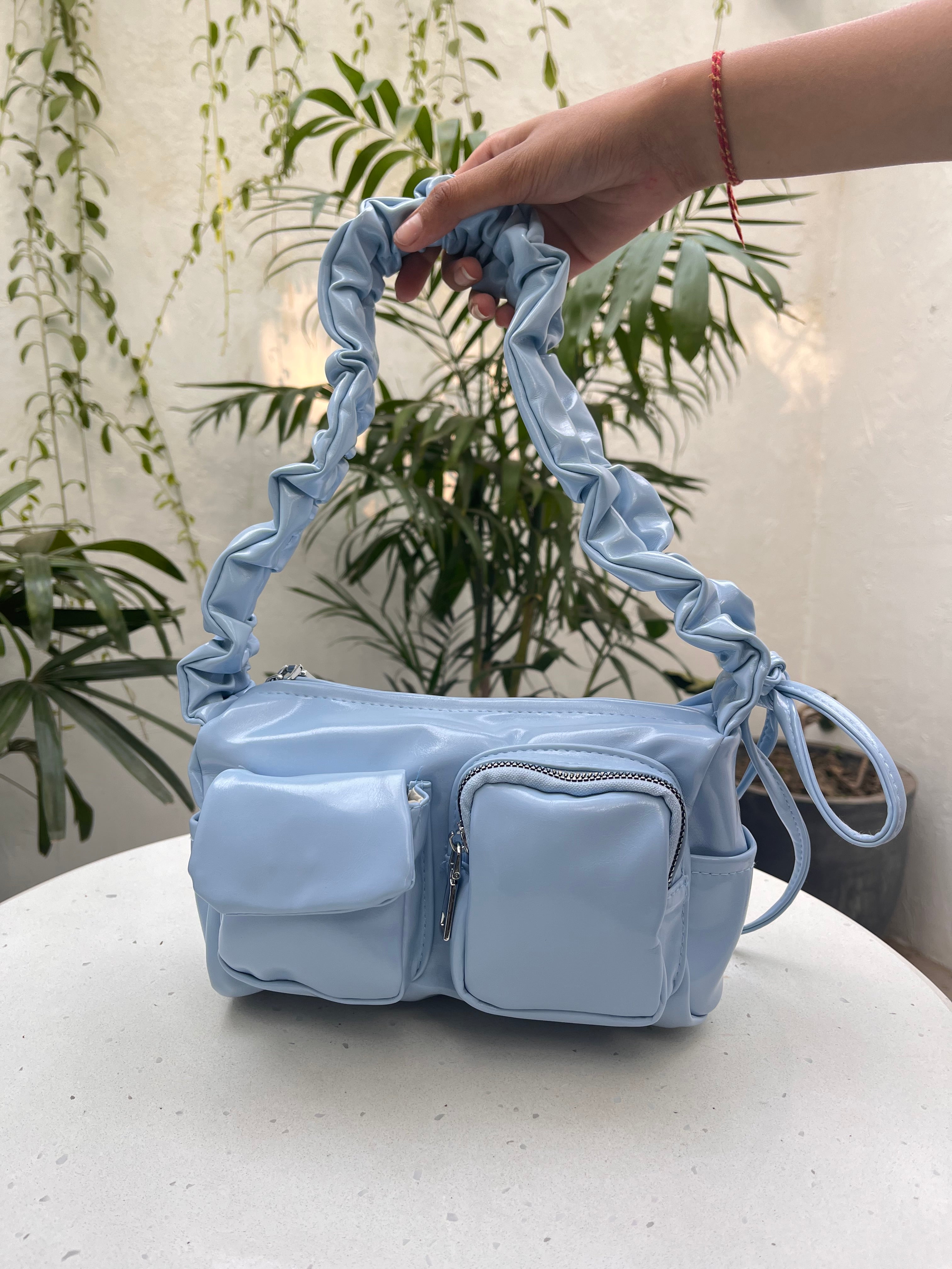 Celina Shoulder Bag - Soft blue