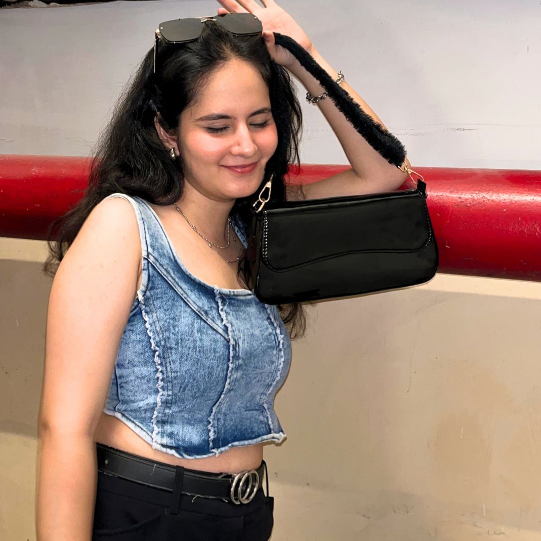 Not So Basic Baguette - Glossy Black