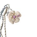 Flower Drawstring Charm