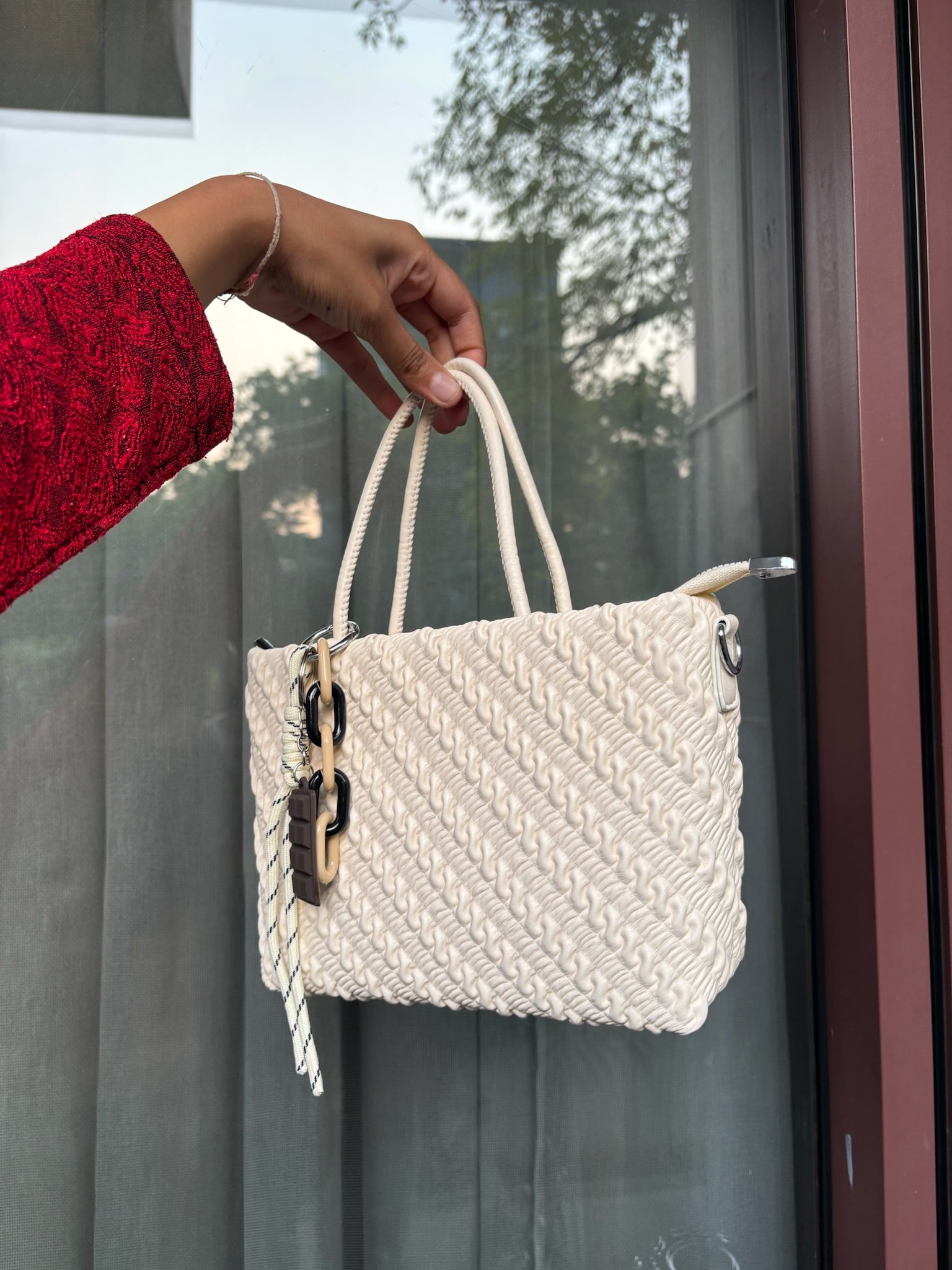 Noir Muse Bag - White