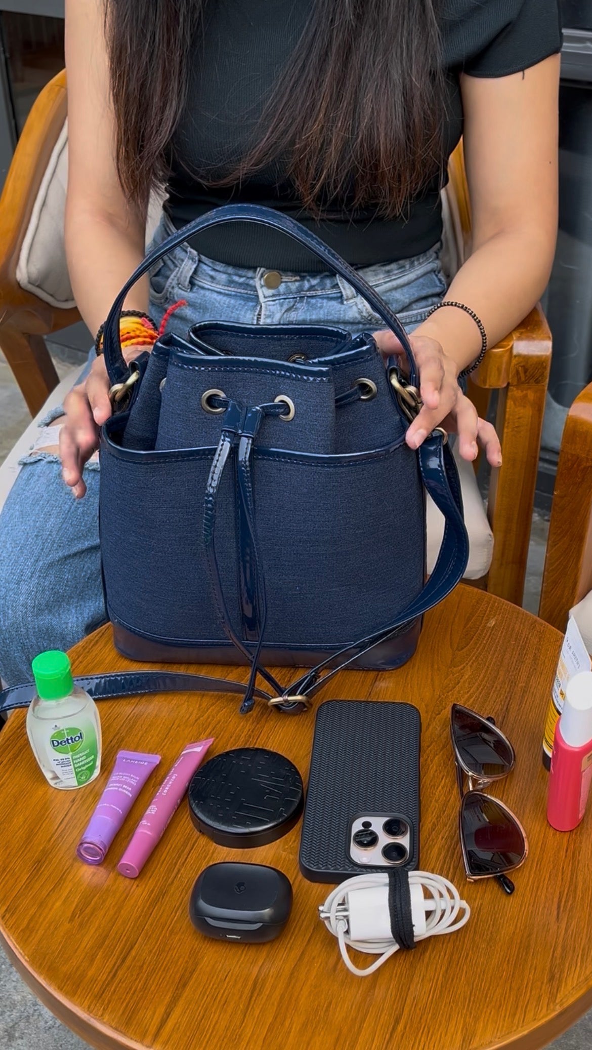 Bucket Bag - Blue