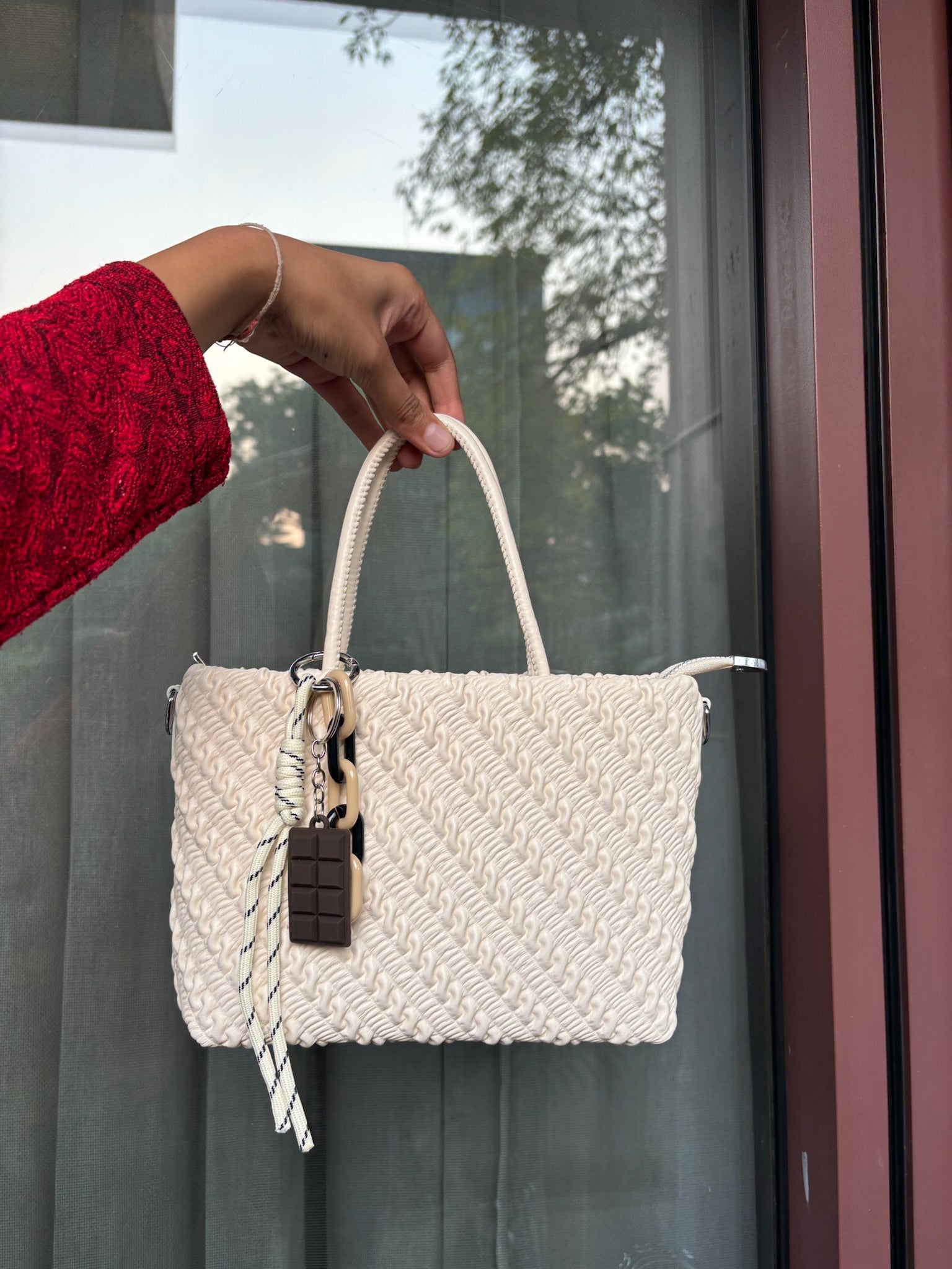 Noir Muse Bag - White