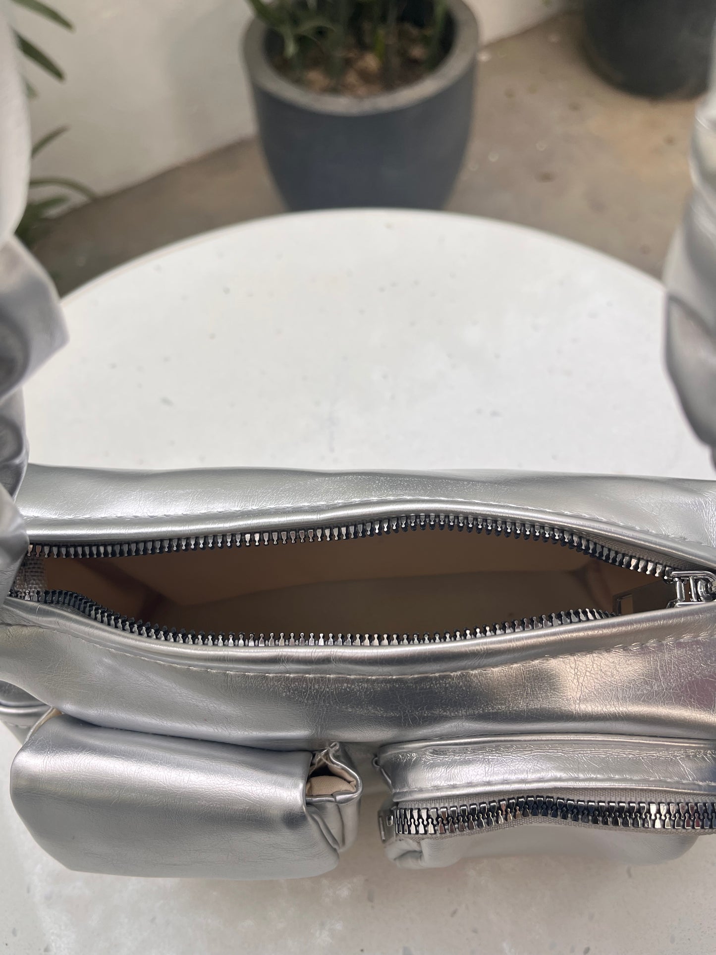 Celina Shoulder Bag - Silver charm