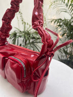 Celina shoulder bag - Cherry Red