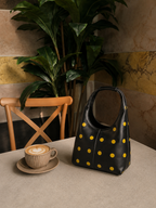 Everyday Polka Shoulder Bag - Black
