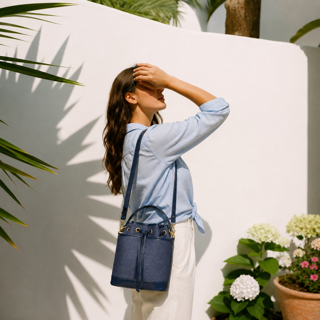 Bucket Bag - Blue