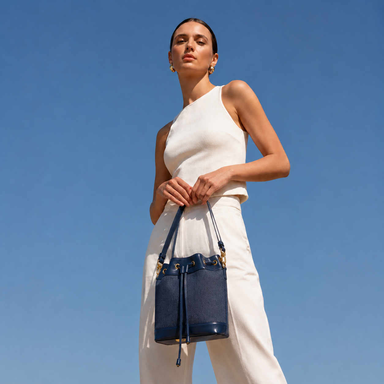 Bucket Bag - Blue