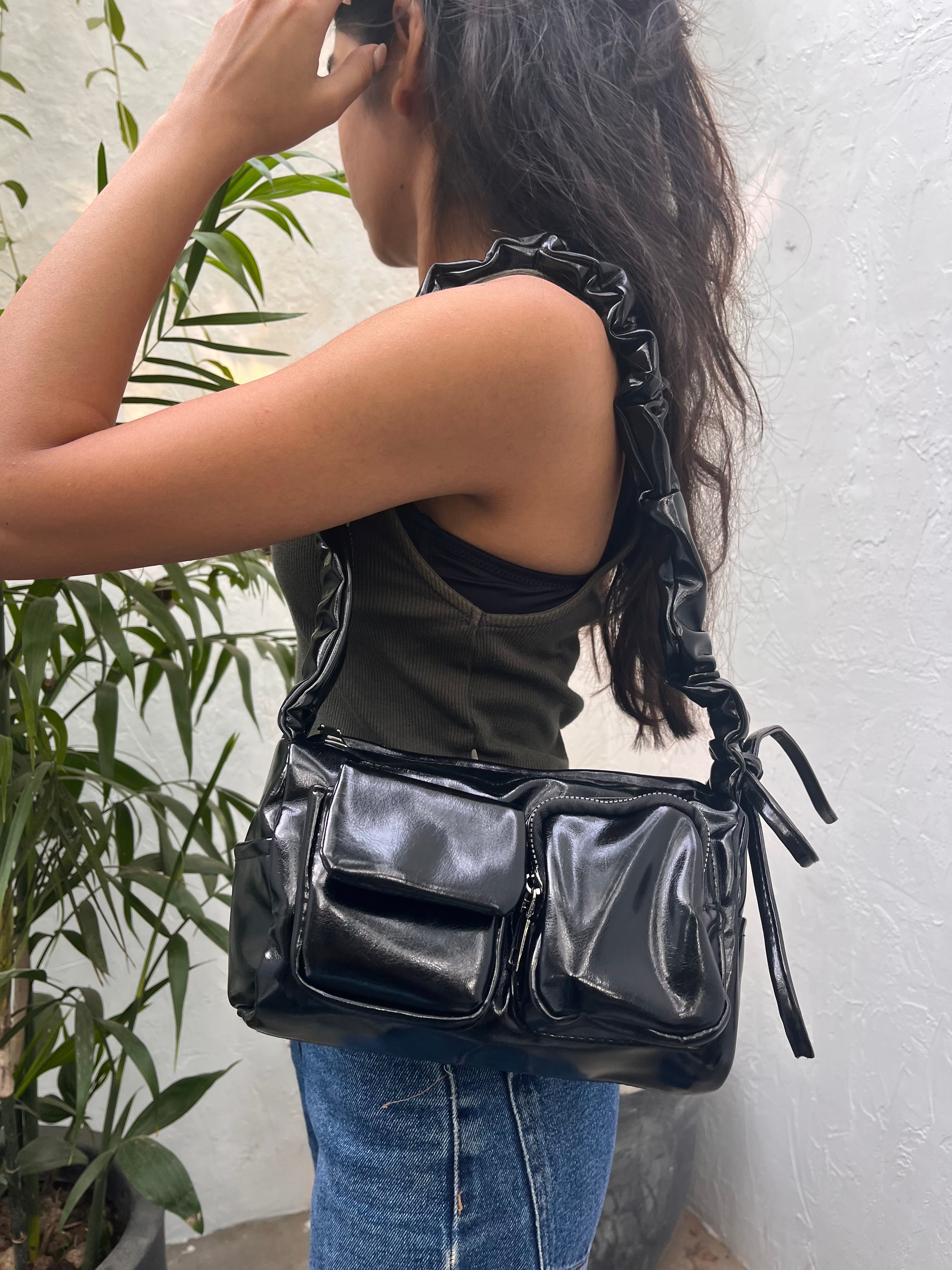Celina Shoulder Bag - Black