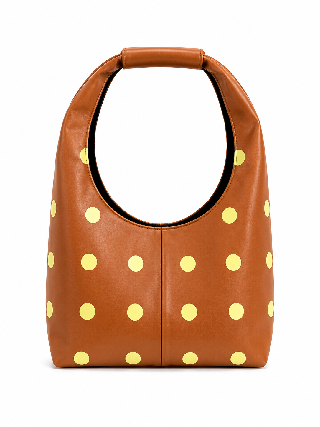 Everyday Polka Shoulder Bag - Brown