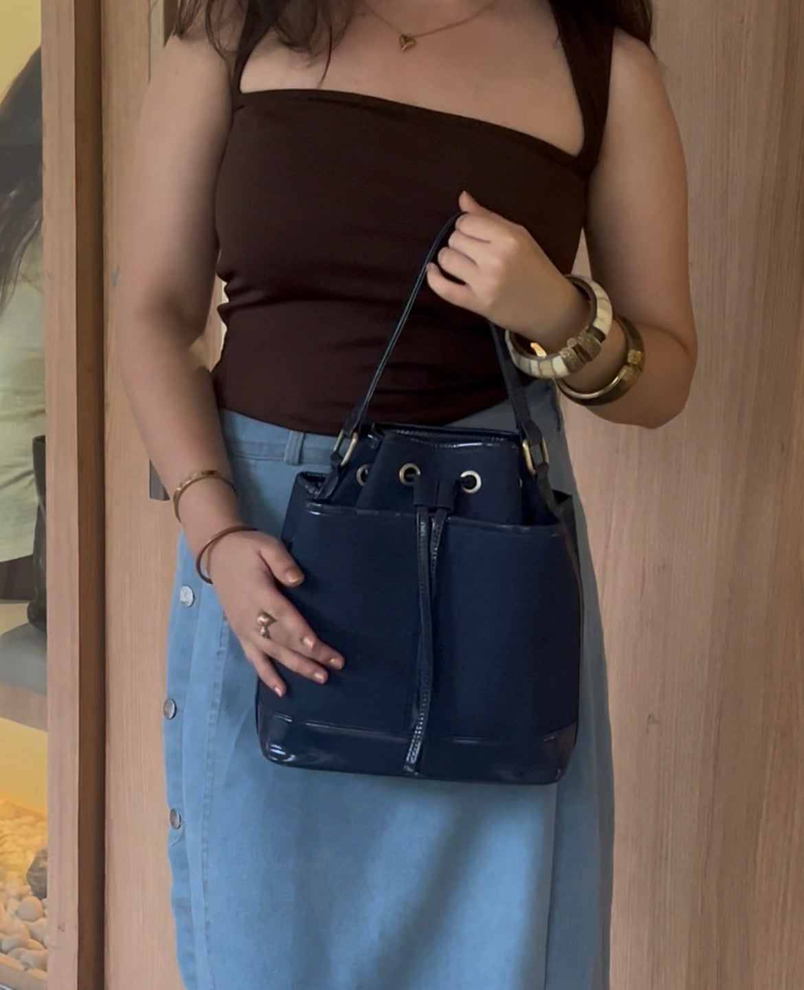 Bucket Bag - Blue
