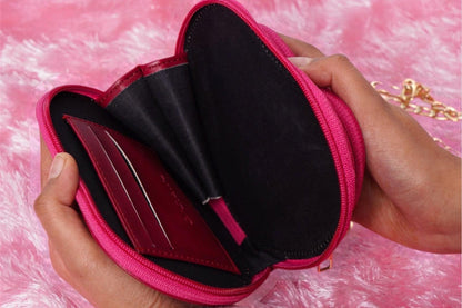 Pink Mini Heart Sling - D'claire