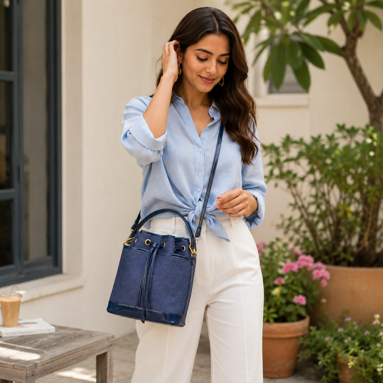 Bucket Bag - Blue